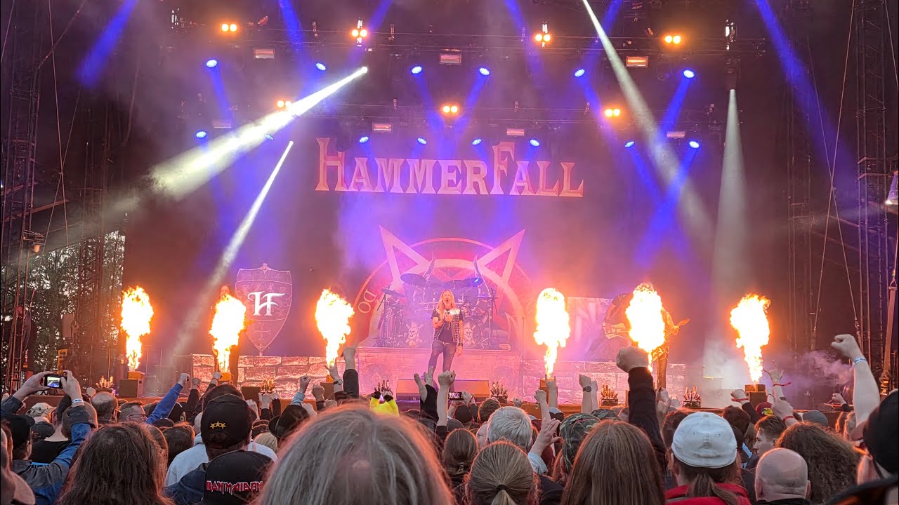 HammerFall - Hammer High Tuhdimmat tahdit Tampere Finland 4.7.2025
