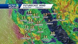 Temperatures decreasing over the next few days in Northern California