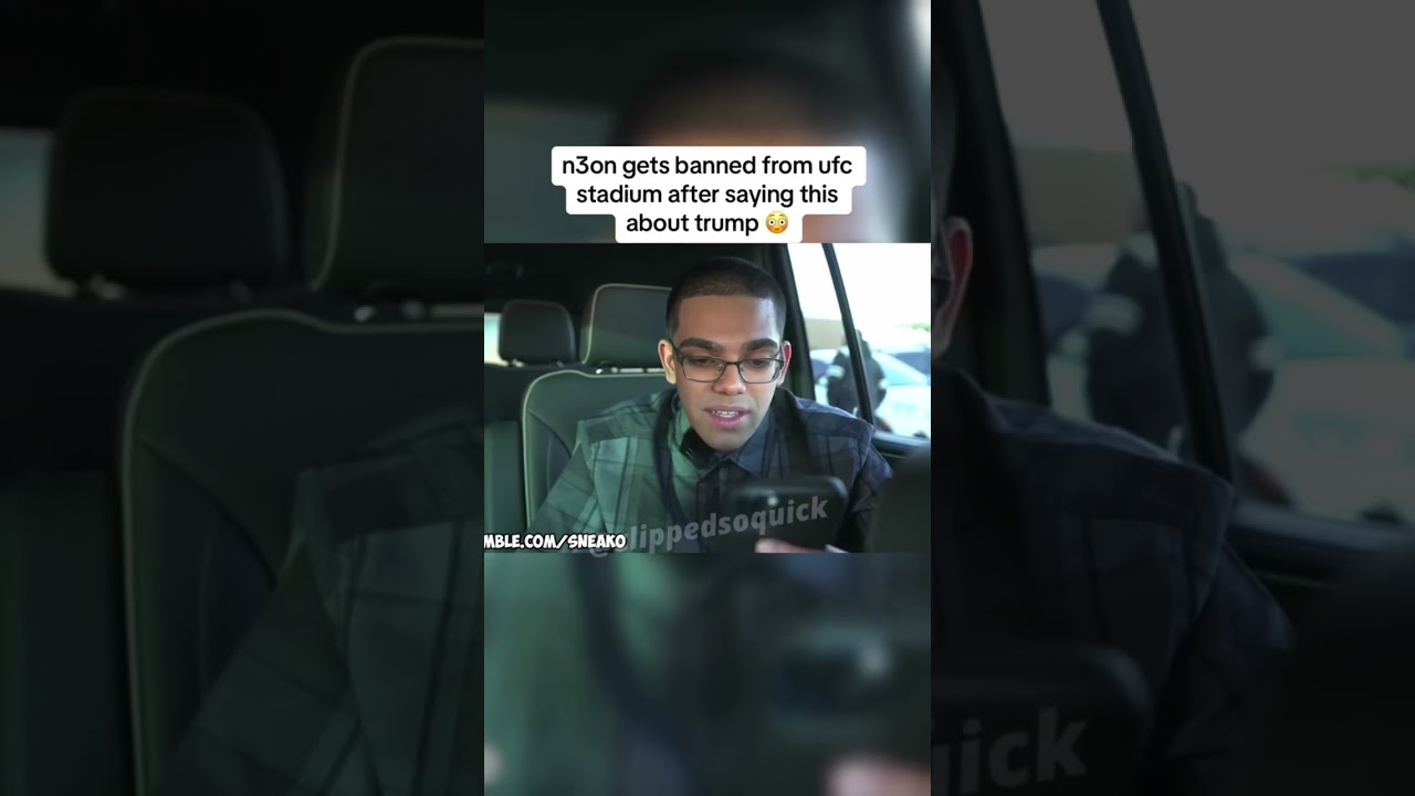 N3on gets banned from UFC stadium 