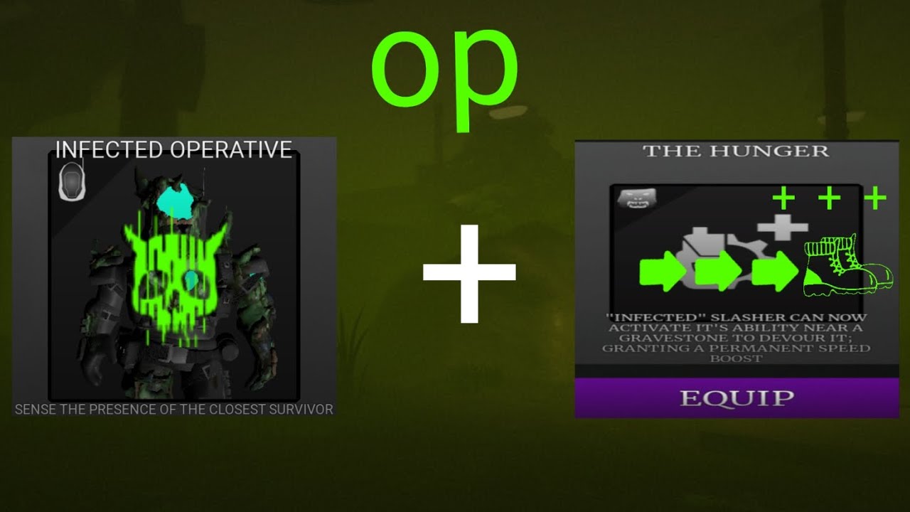 survive the night roblox | playing as the infected operative slasher ...