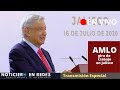 #EnVivo AMLO en Jalisco - Gira de Trabajo (Zapopan) - Jueves 16 de Julio en vivo