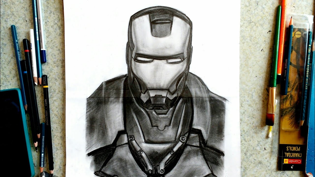 IRON MAN - Tony Stark - Robert Downey Jr | My First Faber-Castell  Polychromos Drawing !! - The Art Club - Quora