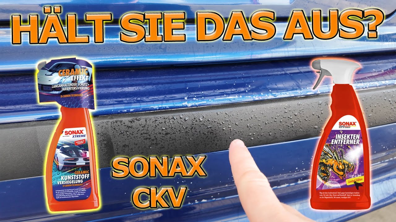 SONAX XTREME Ceramic Kunststoff Versiegelung FAZIT - einfach, schnell und gutes Ergebnis