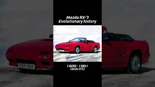 RX-7 :Lightweight, High-revving, Pure rotary rebellion ;Three generations. One rotary soul