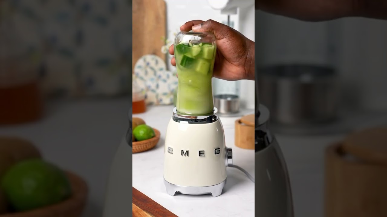 Mocktail Kiwi Concombre Pétillant : recette fraîche et sans alcool | SMEG