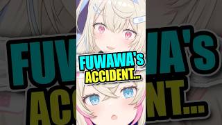 😲Fuwawa HAD ACCIDENT Like Biboo?!