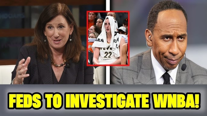Stephen A. Smith DEMANDS Federal Investigation Into WNBA Over Attacks on Caitlin Clark - YouTube