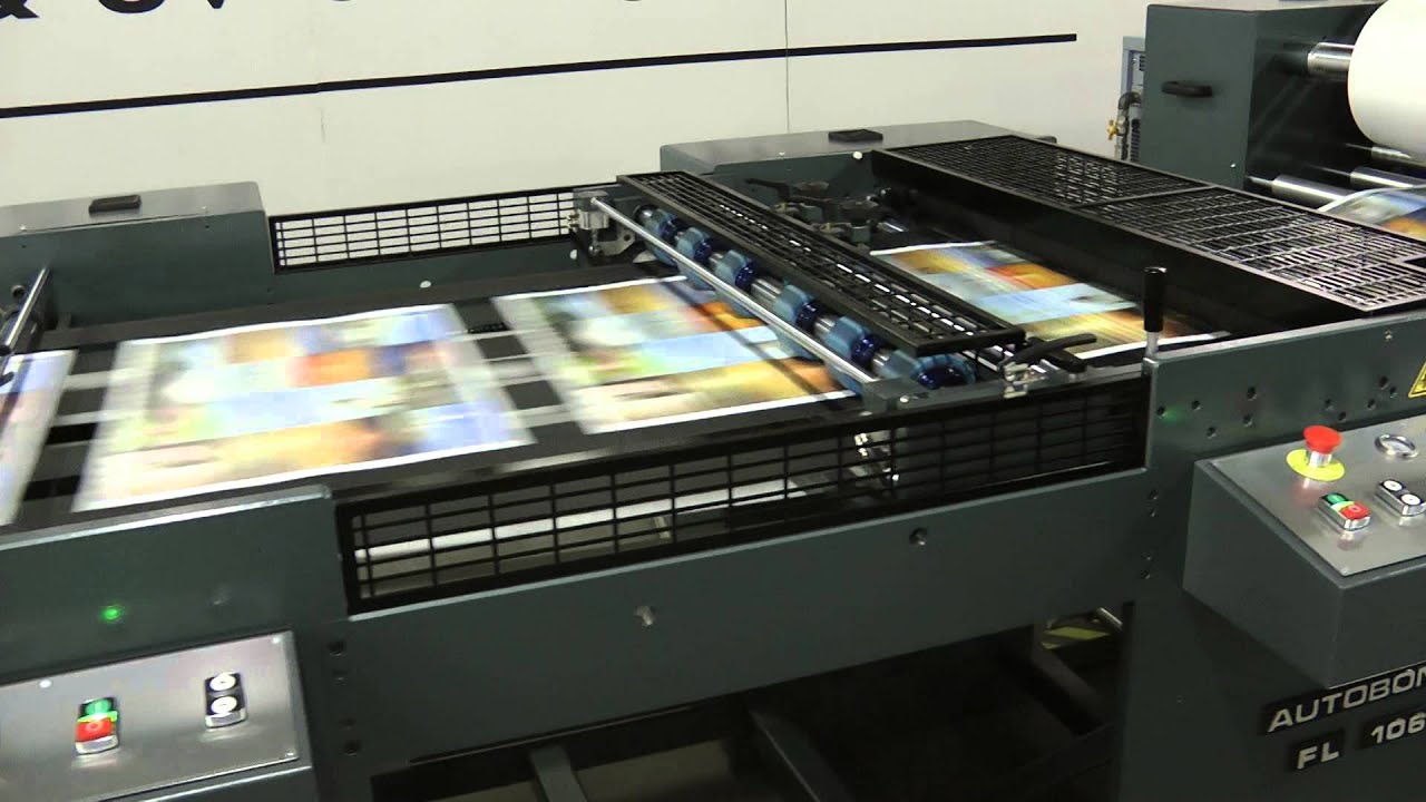 Autobond FL 106 x 106 - 120 m/min, 16000 sph, 640 x 450 mm, 1 sided lam ...