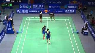 Anneke Feinyanitya Krishinda Vs Wang Xiaoliyu Yang 2012 Uber Cup D3 Chn-Ina
