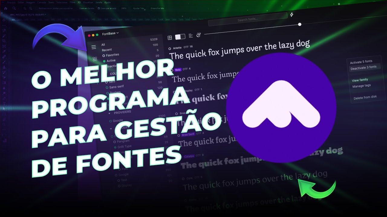 O MELHOR PROGRAMA DE GESTÃO DE FONTES - YouTube