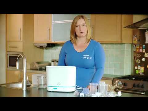 Video: Philips Avent 3-i-1 elektrisk ångsterilisator recension