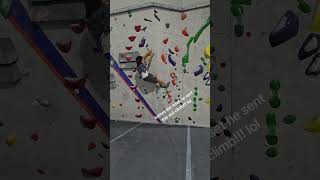 Looks easy lol #wwefans #climbing #rockclimbing #bouldering #progress #fatherandsons
