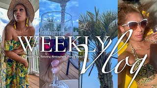 WEEKLY VLOG: TRIP TO THE BEACH, Relaxing Ocean View, Family Time Vacation Vlog