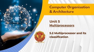 5.2 Multiprocessor and Its Classification | CS404 |