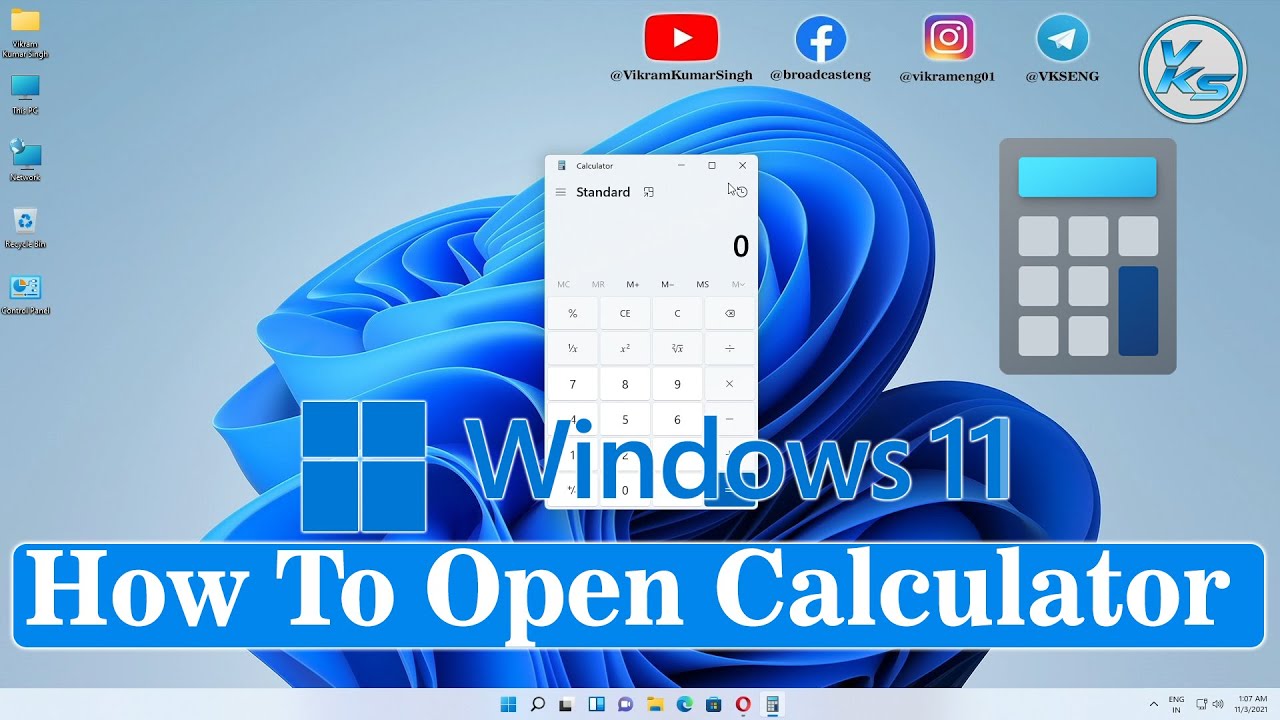 How To Open Calculator On Windows 11 YouTube