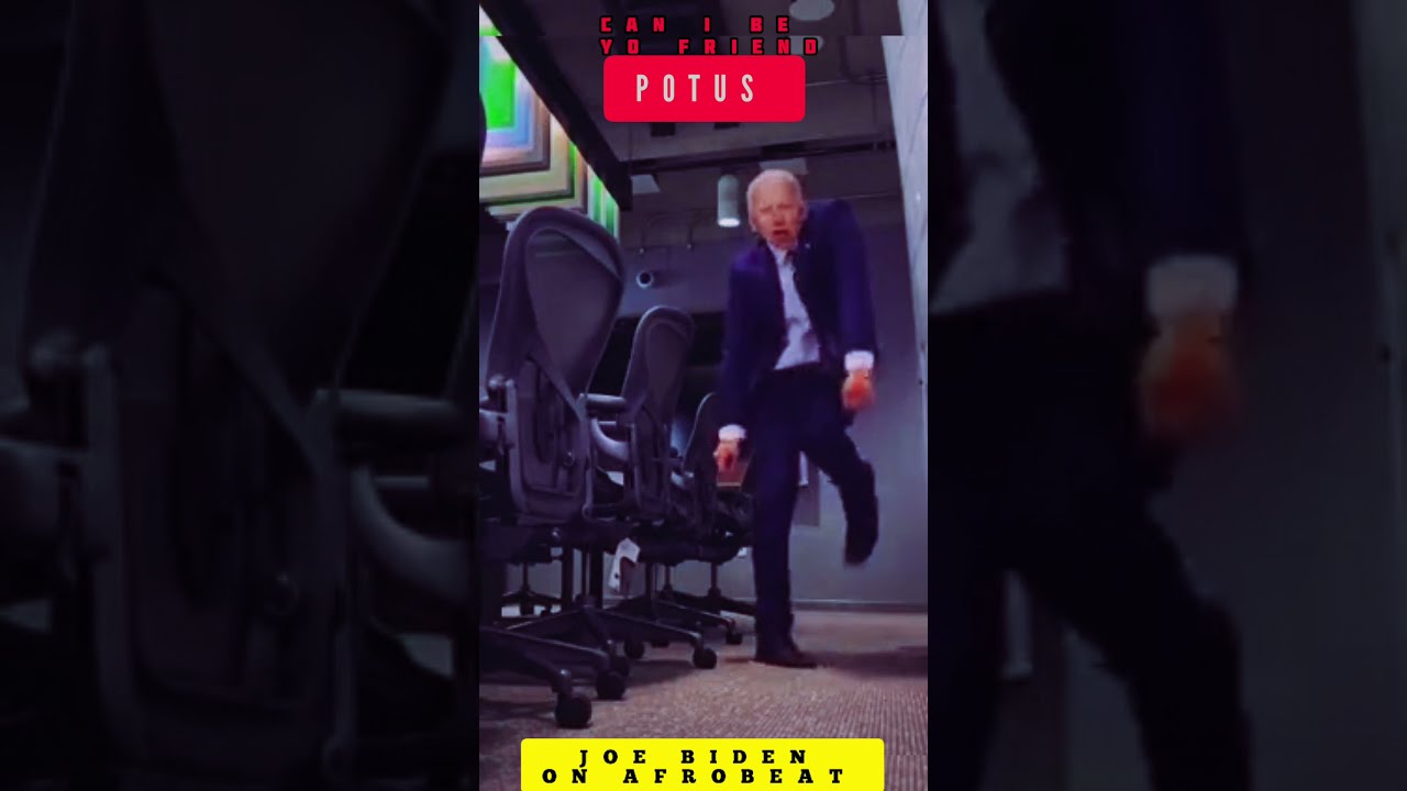 AMERIKAANSE PRESIDENT JOE BIDEN DANS NA AFRIKAANSE MUSIEK