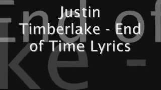 justin-timberlake-until-the-end-of-time-lyrics