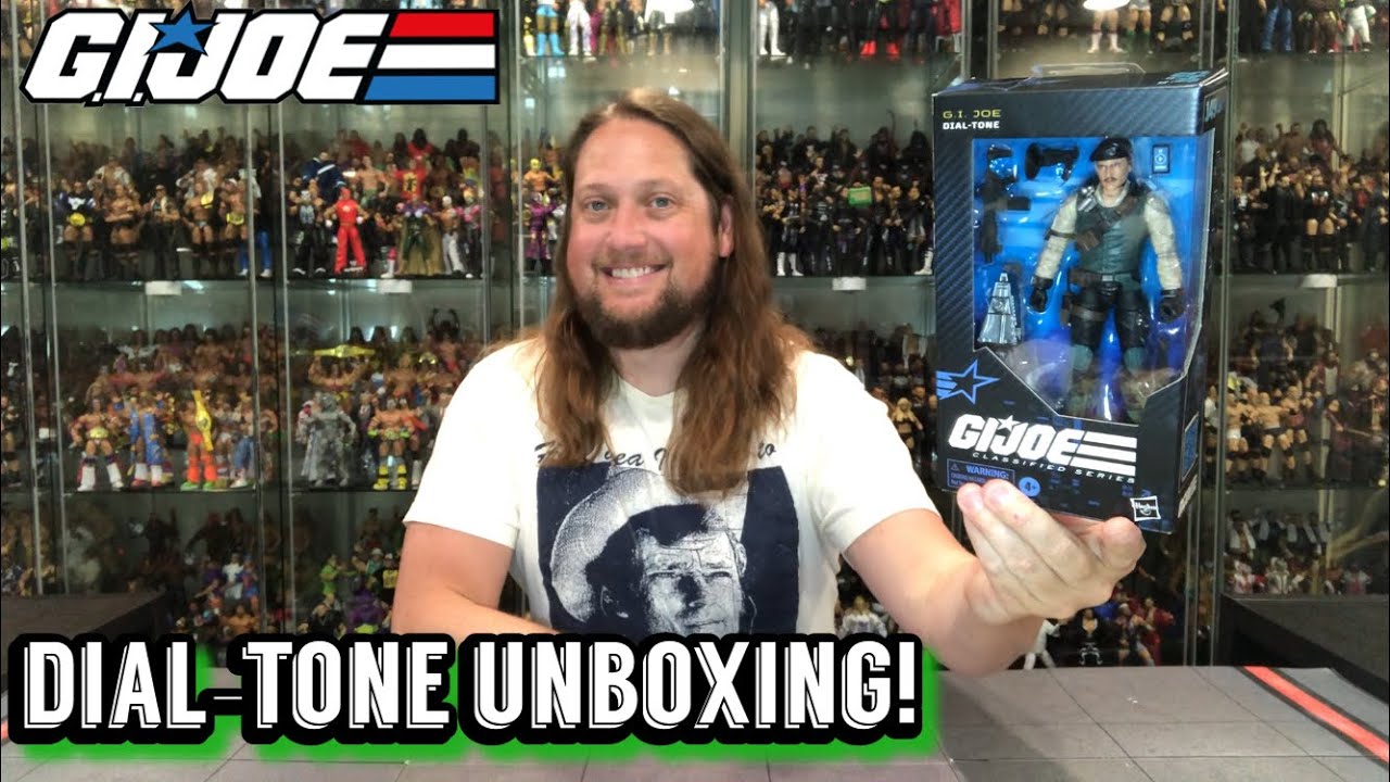 Dial-Tone GIJOE Classified Series Unboxing & Review!
