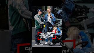 Cameron Diaz And Husband Benji Madden Appear Tired As They Take Their Youngest Child Out In Nyc