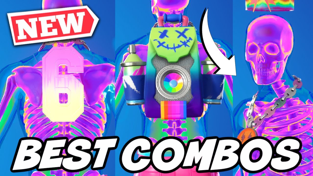 BEST COMBOS FOR *NEW* SKELETON J BALVIN SKIN (J BALVIN BUNDLE