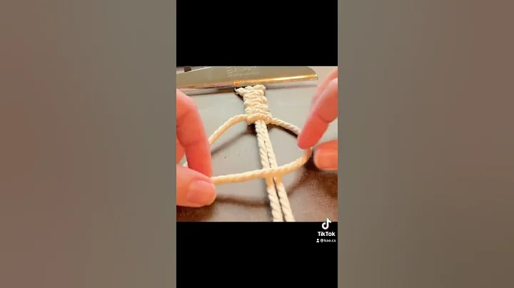 Macrame Keychain Simple Quick How To