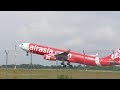 KLIA AirAsia Plane Spotting Landing And Takeoff Runway 32L & 33