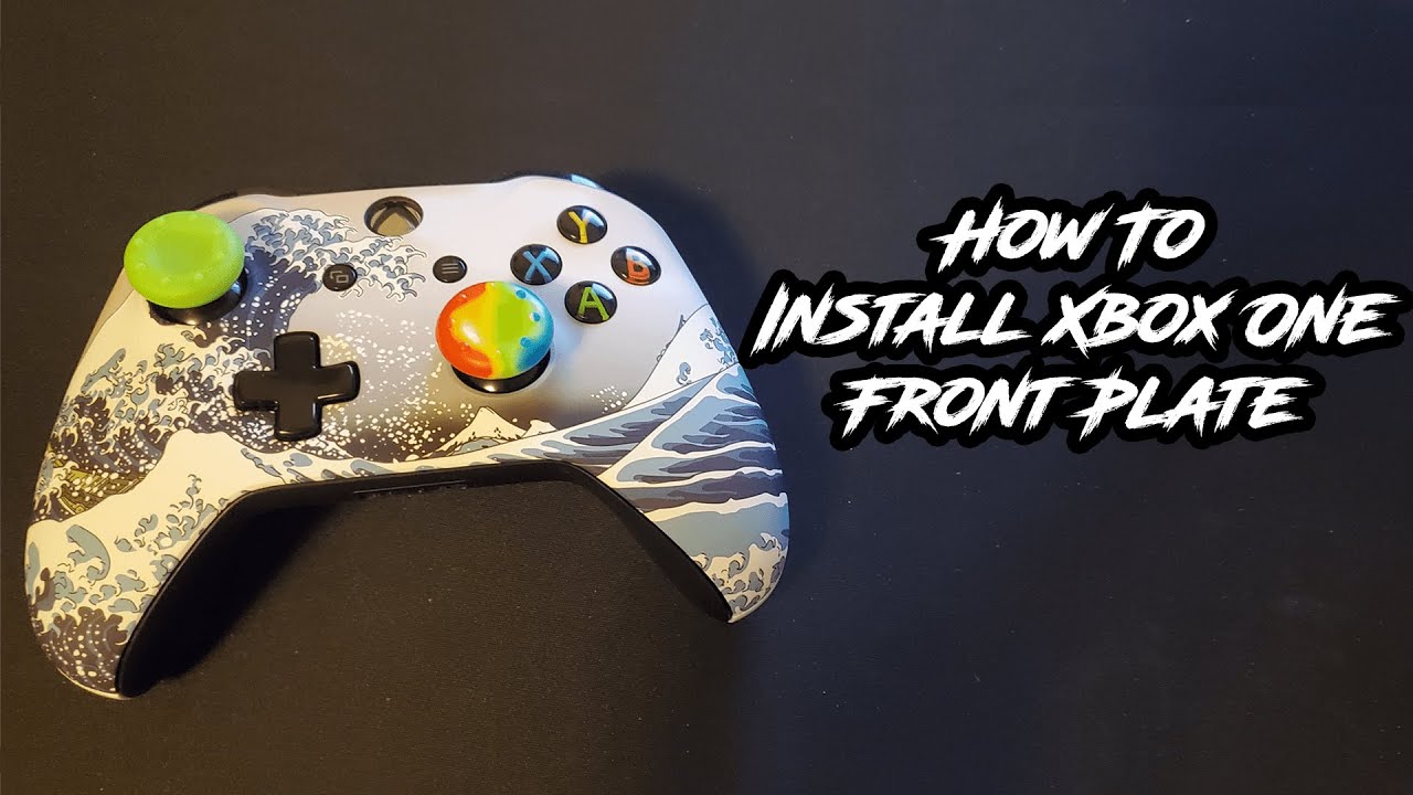 How To Install Front Plate On Xbox One Controller YouTube