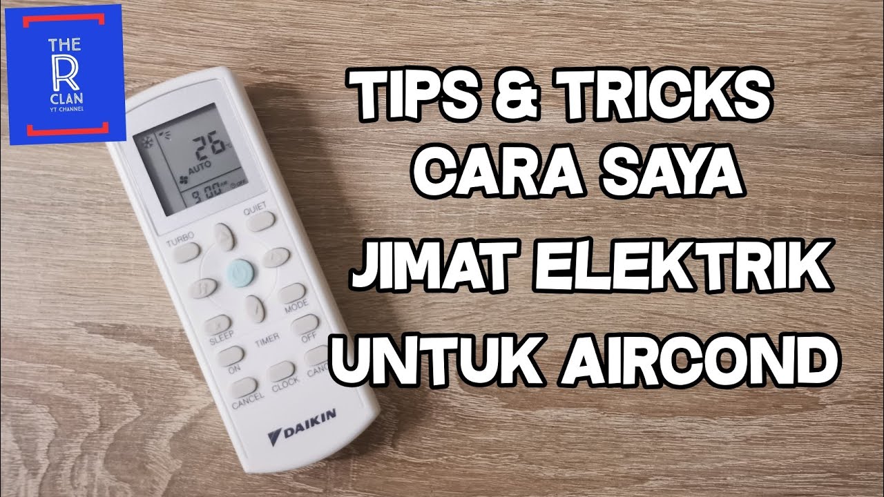 CARA JIMAT ELEKTRIK GUNA AIRCOND YouTube