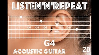 LISTEN'N'REPEAT Acoustic Guitar: single note 28 G4 Rep 4
