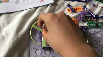 Snap Circuits Jr Select Hear the Motor with Light