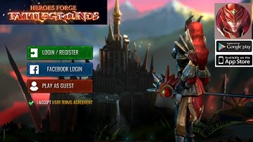 Heroes Forge : Battlegrounds  Android Gameplay
