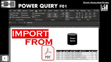 PDF convert in Excel through Power Query. Data cleaning, mining and transform in Power Query