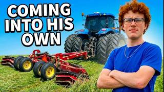 Carter Is Coming Into His Own!  Cotton Planting #2
