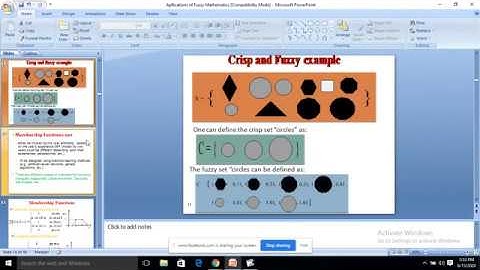 WEBINAR ON APPLICATIONS OF FUZZY MATHEMATICS Part II