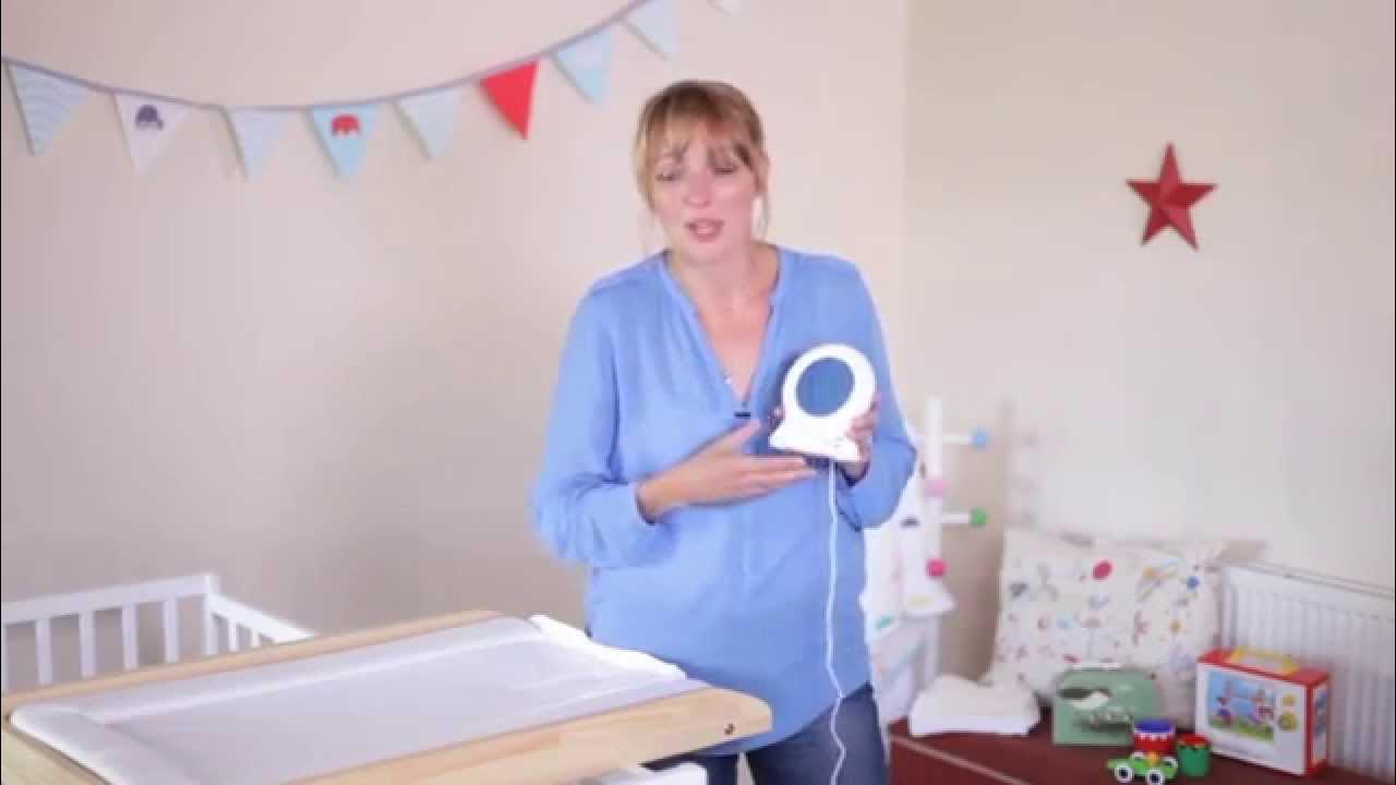 GroClock Sleep Trainer Child Alarm Clock Demonstration BabySecurity YouTube