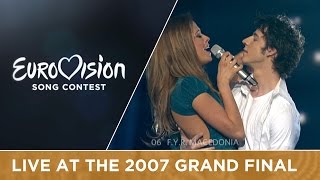 Karolina - Mojot Svet (F.Y.R. Macedonia) Live 2007 Eurovision Song Contest Resimi