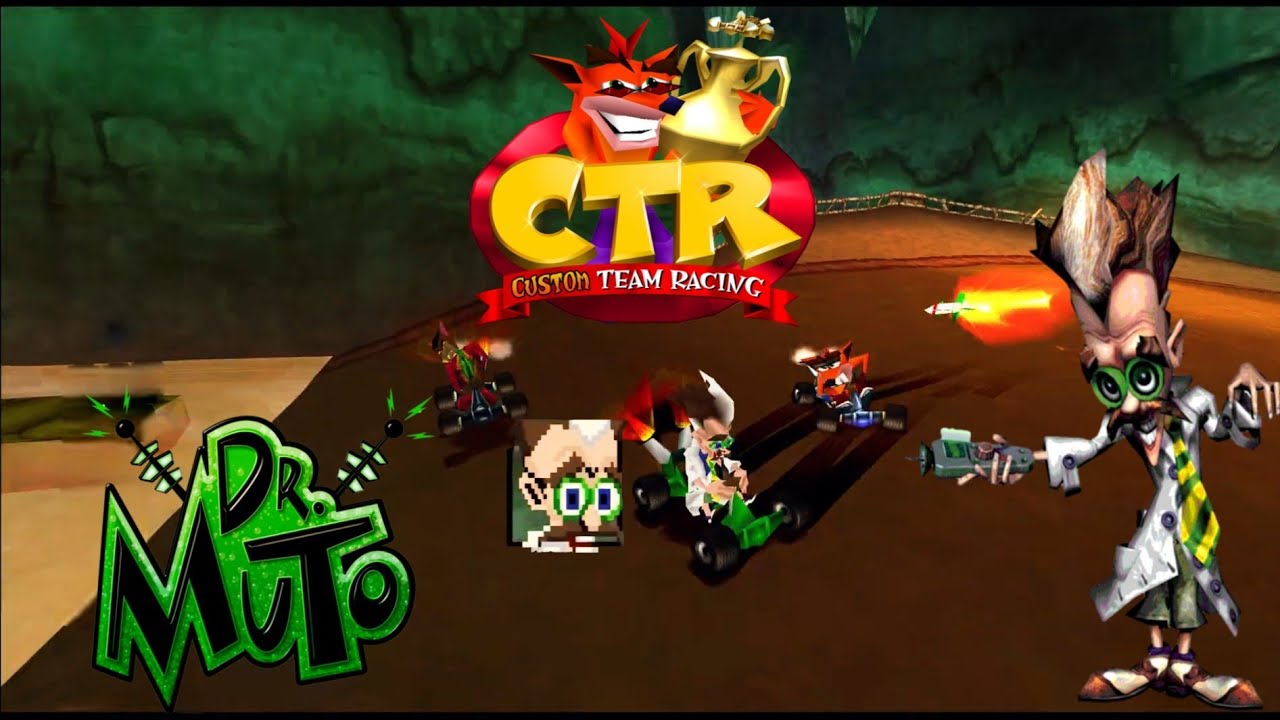 CTR Crash Team Racing: Dr. Muto Custom Character Mod