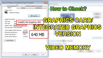 How to check the Graphics Card / Integrated Graphics Version of Your PC? |Windows 7/8/8.1