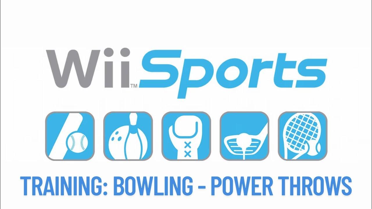 Wii Sports Training Bowling Power Throws YouTube