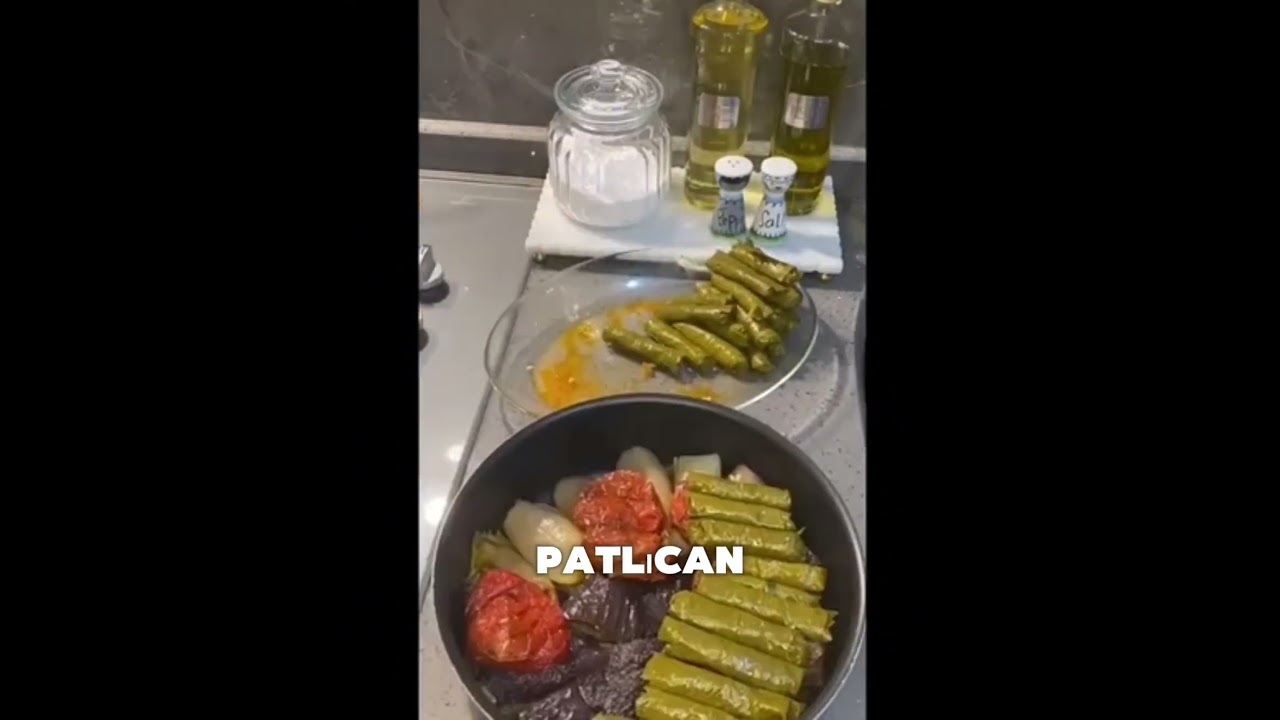 Yabancı Gelinden Karışık Kuru Dolma Tarifi | En Lezzetli Dolma 😍 #yabancıgelin #kurudolma #istanbul