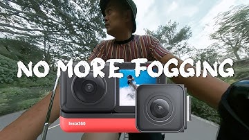 Insta360 One R Fogging Problem | How I Fixed it and removed the moisture issue, and so far so good .