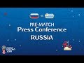 FIFA World Cup™ 2018: Russia - Egypt: Russia - Pre-Match Press Conference