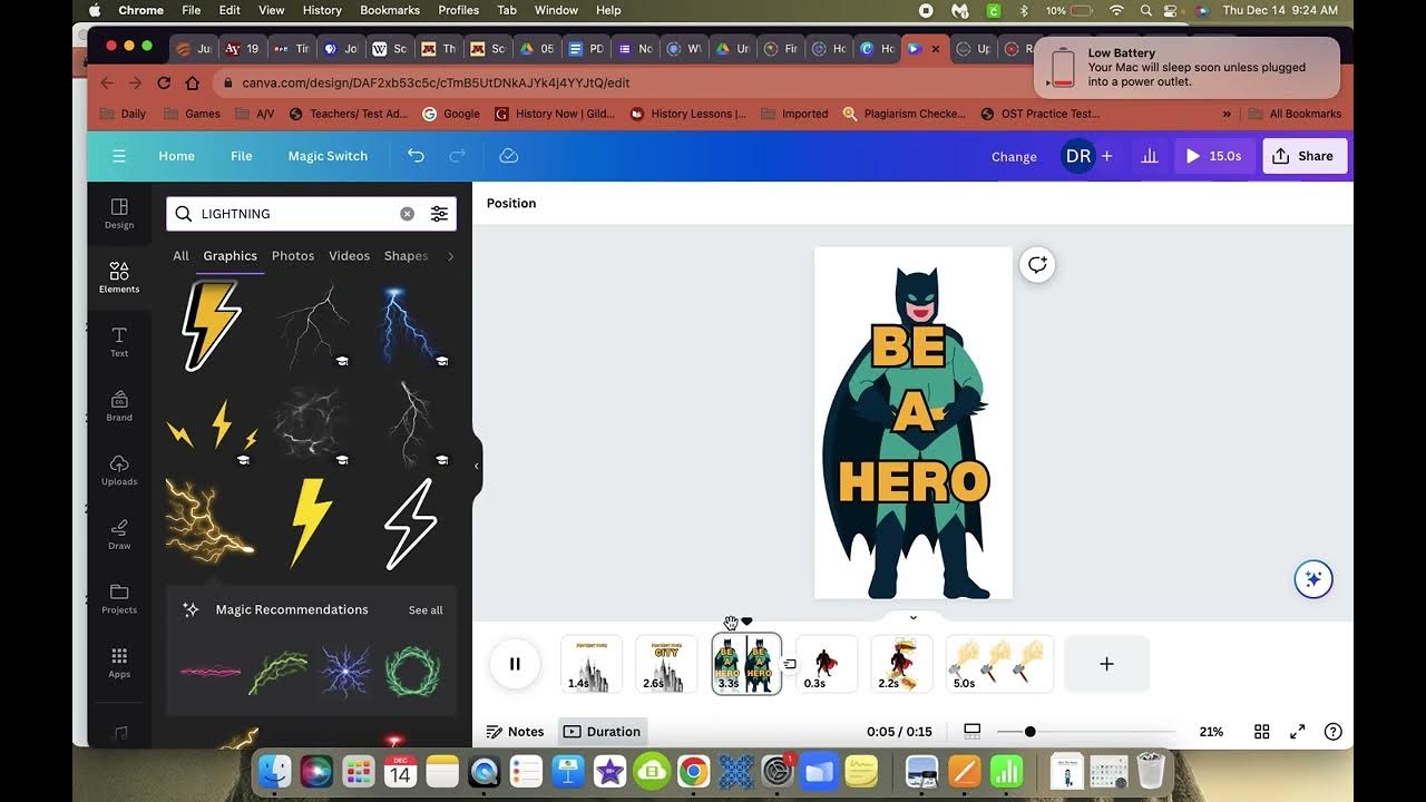 Canva Transitions