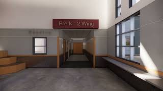 Accelerated Intermediate Academy - AIA Houston Master Plan & New School Building Walkthrough