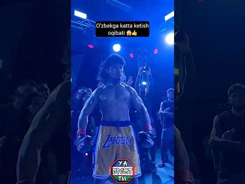 O’zbek sportchiga katta ketganni ahvolini qarang 😱 👍 #shorts #uzb #uzbekistan #mma #ufc