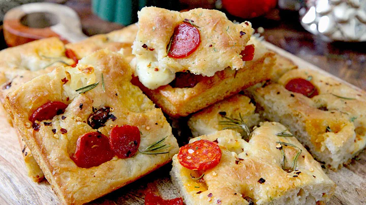 Laura Vitale's Spicy Garlic Focaccia