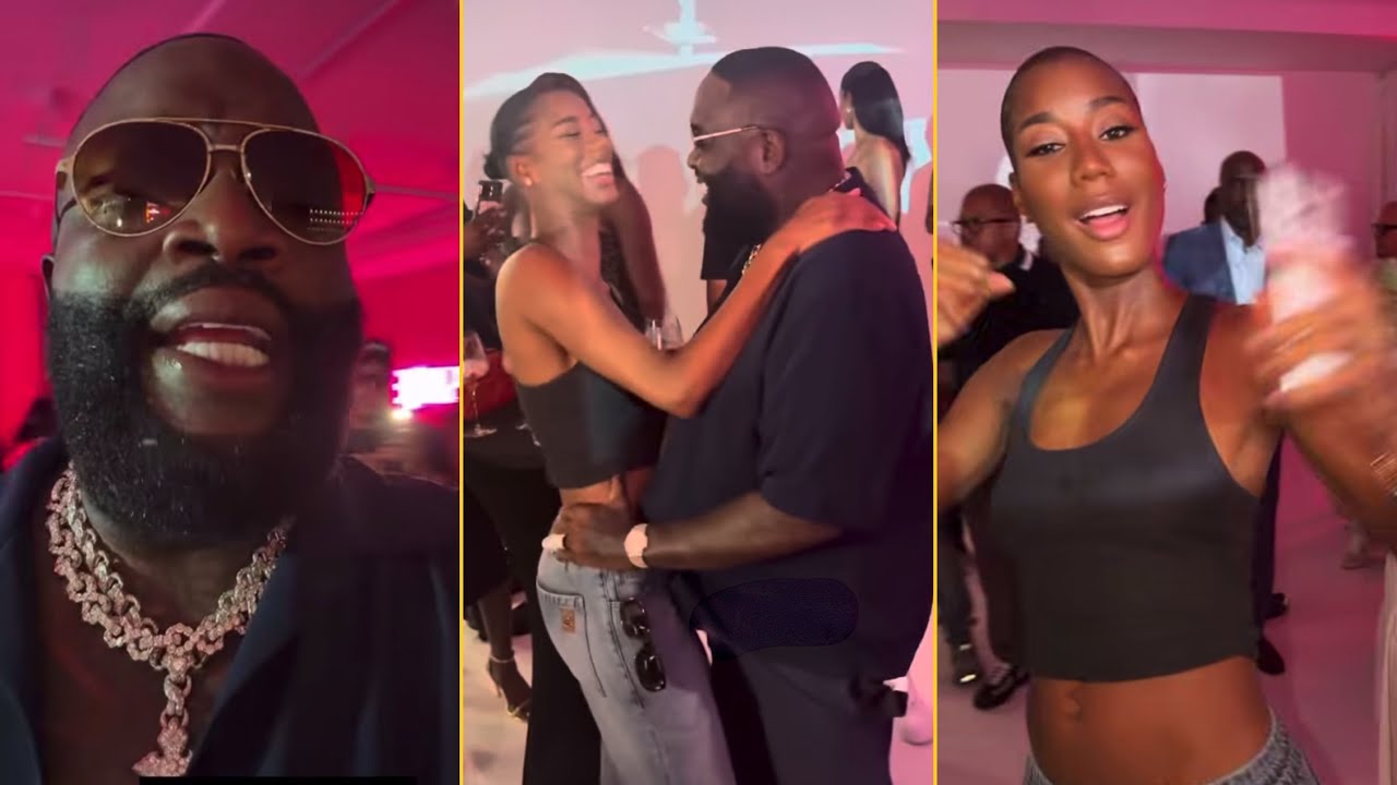 Rick Ross Finally Steps Out Dancing With His New Girlfriend at His Miami Album Release Party...