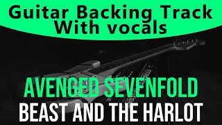 Avenged Sevenfold - Beast and the Harlot (Guitar backing track)