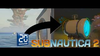 Subnautica 2 - How to build the basic base with solar panels for newcomers within 20 minutes (Full)