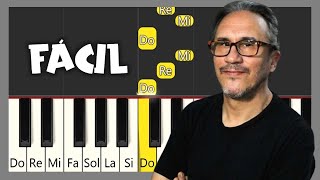 TU CÁRCEL - ENANITOS VERDES - TUTORIAL DE PIANO FÁCIL